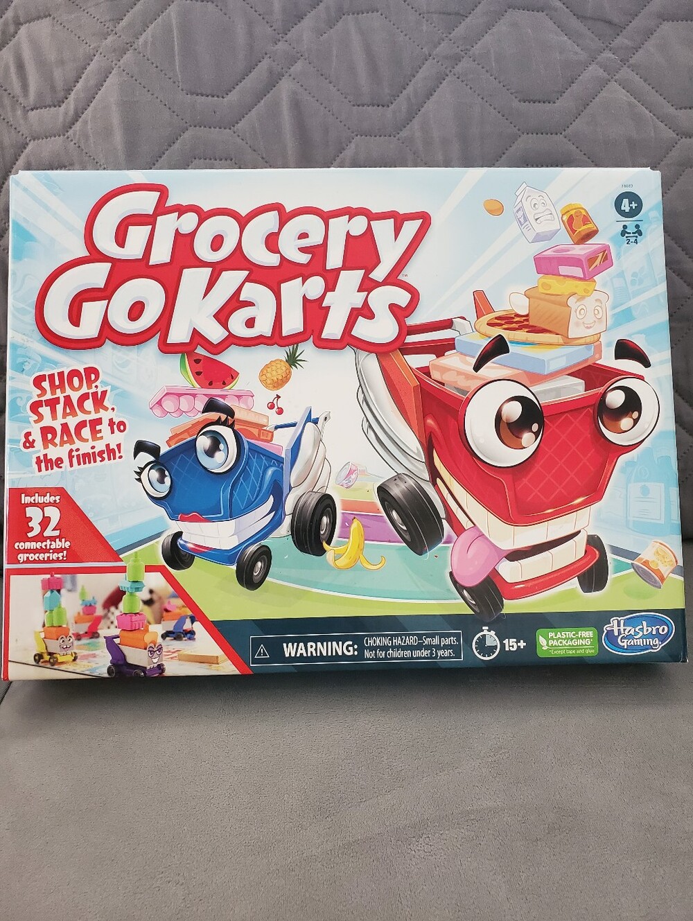 Hasbro Grocery Go Karts game